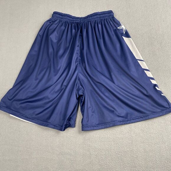 AP Men's Shorts size XL Blue Basketball Athletic Reversible,Stretch,Sports - Picture 2 of 15